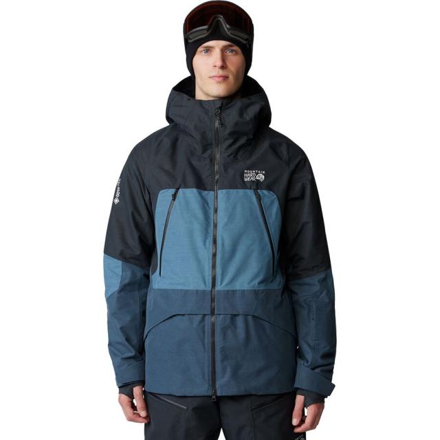 (取寄) マウンテンハードウェア メンズ スカイ リッジ ゴア-テックス ジャケット - メンズ Mountain Hardwear men Sky Ridge GORE-TEX Jacket - Men's Montauk Blue/Asiatic Blue/Blackの通販は
