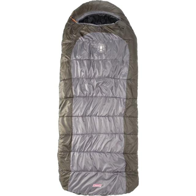(取寄) コールマン ビッグ ベイスン 15 ビッグ + トール スリーピング バッグ Coleman Big Basin 15 Big + Tall Sleeping Bag Grey