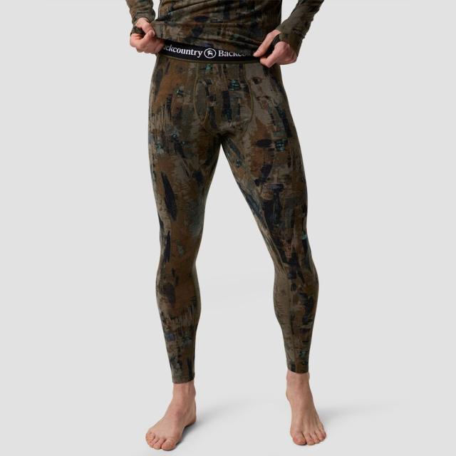 (取寄) バックカントリー メンズ RWS メリノ ベースレイヤー— ボトム - メンズ Backcountry men Cedars RWS Merino Lt-Wt Baselayer Bottom - Men's Camo Pendula Print