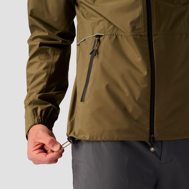 (取寄) バックカントリー メンズ ランオフ 2.5L レイン ジャケット - メンズ Backcountry men Runoff 2.5L Rain Jacket - Men's Kalamata