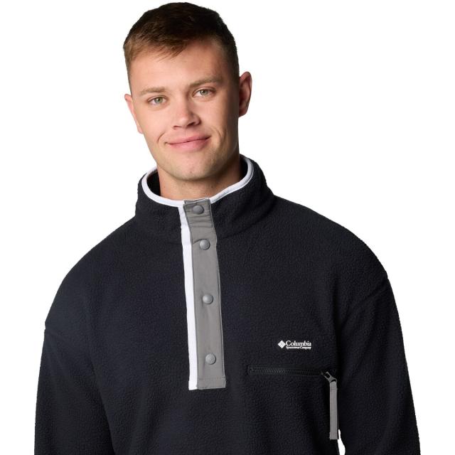 (取寄) コロンビア メンズ ヘルベティア リ 1/2-スナップ フリース - メンズ Columbia men Helvetia II 1/2-Snap Fleece - Men's Black