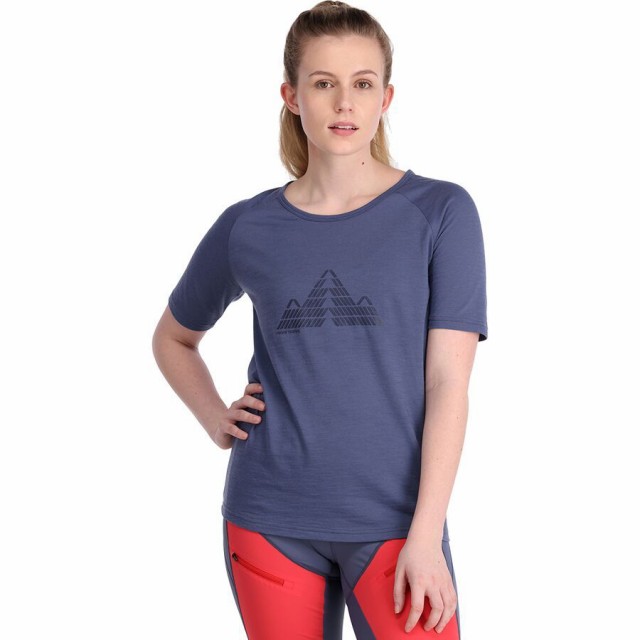 (取寄) カリトラ レディース エイン ショートスリーブ T-シャツ - ウィメンズ Kari Traa women Ane Short-Sleeve T-Shirt - Women's Moonの通販は