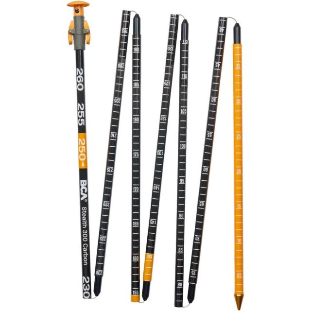 (取寄) バックカントリーアクセス ステルス 300 カーボン プローブ Backcountry Access Stealth 300 Carbon Probe Black
