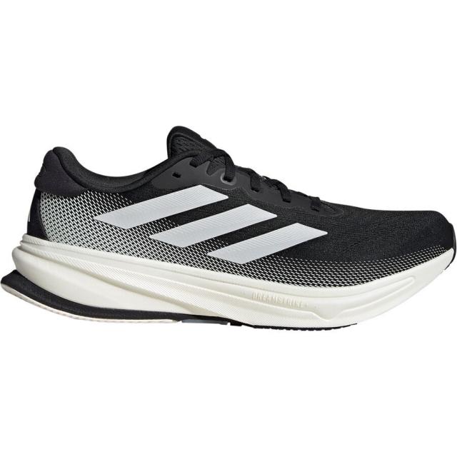 (取寄) アディダス メンズ ズーパーノーヴァ ライズ 2 ワイド ランニング シューズ - メンズ Adidas men Supernova Rise 2 Wide Running Shoe - Men's Core Black/Zero llic/Crystal White