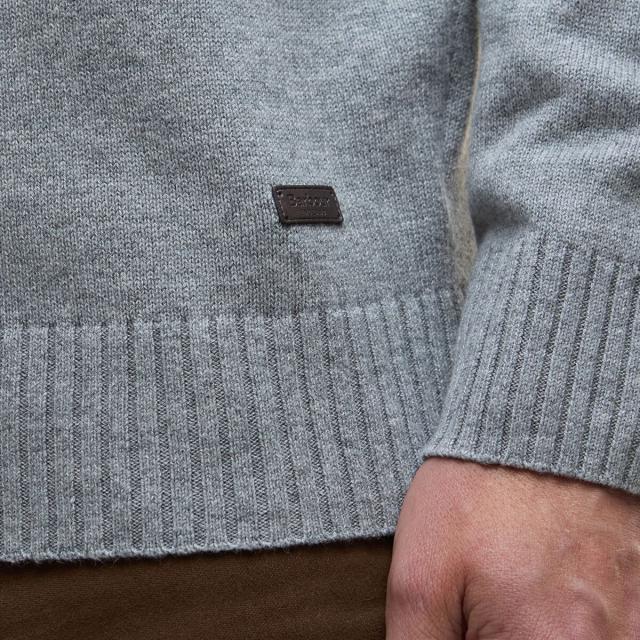 (取寄) バブアー メンズ ケルソン 1/2-ジップ ニット ジャンパー - メンズ Barbour men Kelson 1/2-Zip Knitted Jumper - Men's Grey Marl
