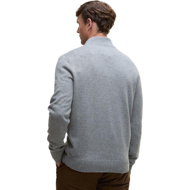 (取寄) バブアー メンズ ケルソン 1/2-ジップ ニット ジャンパー - メンズ Barbour men Kelson 1/2-Zip Knitted Jumper - Men's Grey Marl