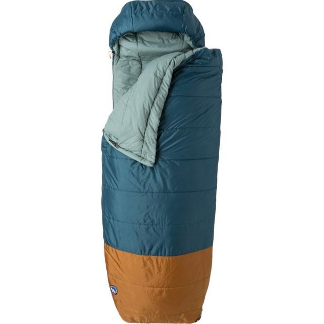 (取寄) ビッグアグネス エコー パーク スリーピング バッグ 20F シンセティック Big Agnes Echo Park Sleeping Bag: 20F Synthetic Tapestry/Brown Sugar