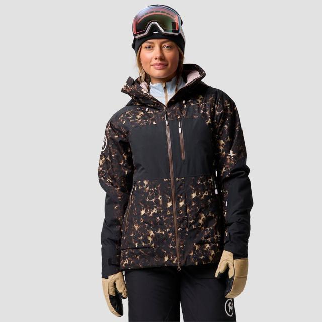 (取寄) バックカントリー レディース インサレーテッド ジャケット - ウィメンズ Backcountry women CrestCruiser Insulated Jacket - Women's Leoportoise Print/Black
