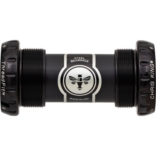 (取寄) クリスキング スレッドフィット 24mm ボトム ブラケット Chris King ThreadFit 24mm Bottom Bracket Blackの通販は 41,087円
