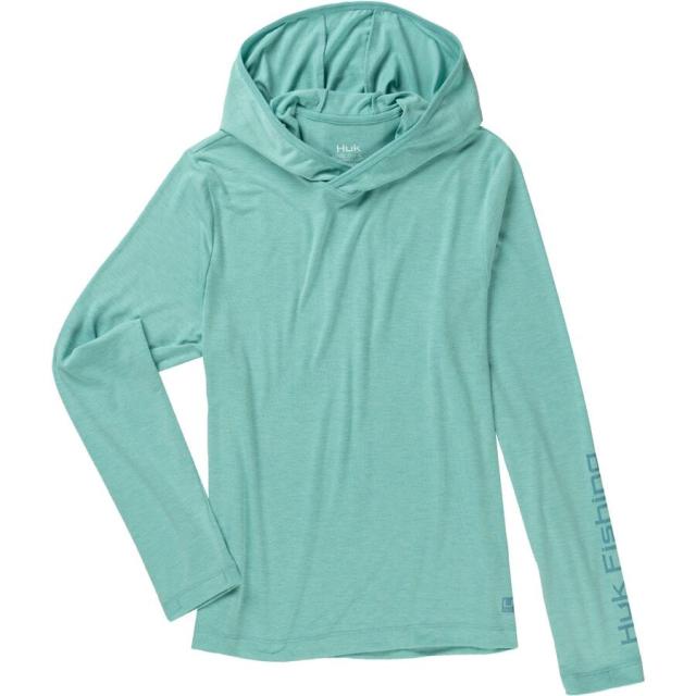 (取寄) ハック レディース ウェイポイント ブーディ - ウィメンズ Huk women Waypoint Hoodie - Women's Marine Blueの通販は