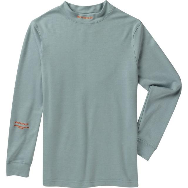 (取寄) ホワイトスペース メンズ メリノ モック ネック トップ - メンズ WHITESPACE men Merino Mock Neck Top - Men's Blue Slateの通販は