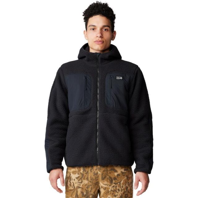 (取寄) マウンテンハードウェア メンズ ハイキャンプ フリース ブーディ - メンズ Mountain Hardwear men HiCamp Fleece Hoodie - Men's Blackの通販は