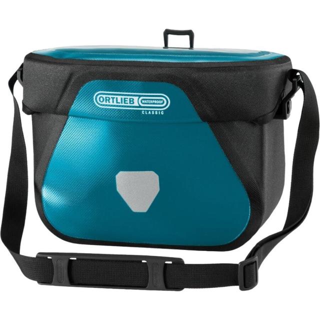 (取寄) オルトリーブ アルティメット 6 クラシック ハンドルバー バッグ Ortlieb Ultimate 6 Classic Handlebar Bag Petrol/Blackの通販は
