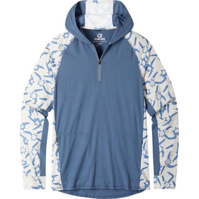 (取寄) クラブライドアパレル メンズ ヘリオス サン シャツ - メンズ Club Ride Apparel men Helios Sun Shirt - Men's China Blue Chili