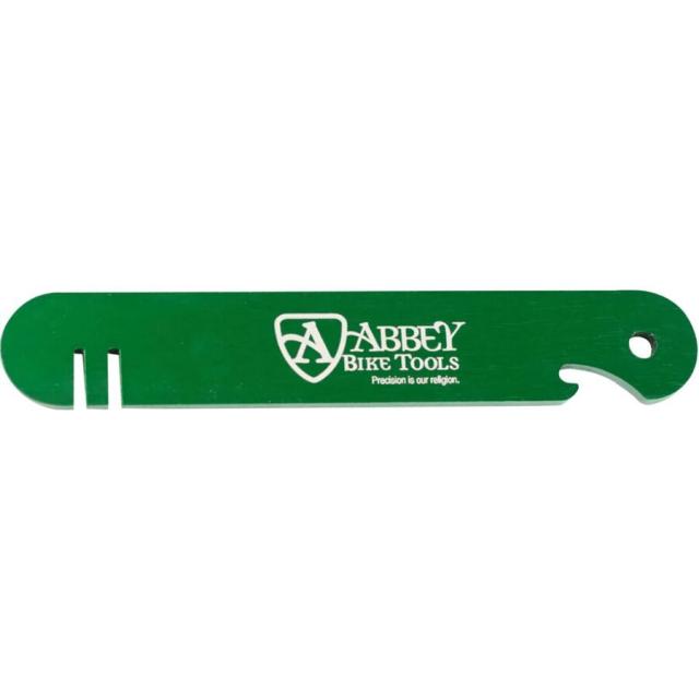 (取寄) アビーバイクツール スチュー スティック ローター ツルーイング ツール Abbey Bike Tools Stu Stick Rotor Truing Tool Green