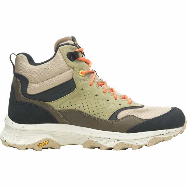 (取寄) メレル メンズ スピード ソロ ミッド Wp ハイキング ブート - メンズ Merrell men Speed Solo Mid WP Hiking Boot - Men's Clay/Oliveの通販は