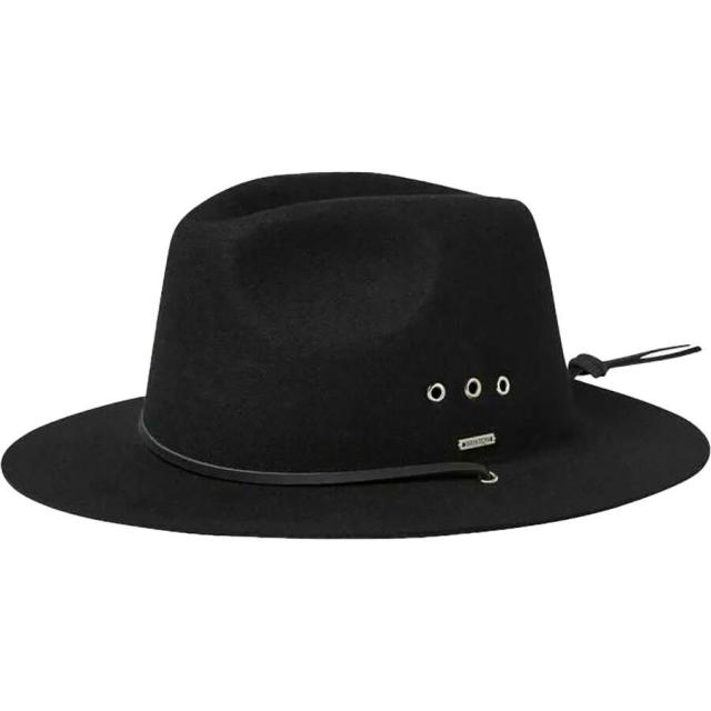 (取寄) ブリクストン ウェズリー AW フェドラ Brixton Wesley Aw Fedora Black