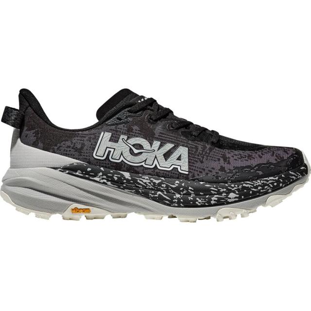 (取寄) ホカオネオネ メンズ スピードゴート 6 トレイル ランニング シューズ - メンズ HOKA men Speedgoat 6 Trail Running Shoe - Men's Black/Stardustの通販は