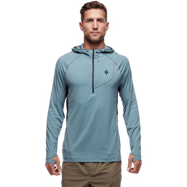 (取寄) ブラックダイヤモンド メンズ アルペングロー プロ ブーディ - メンズ Black Diamond men Alpenglow Pro Hoodie - Men's Storm Blの通販は