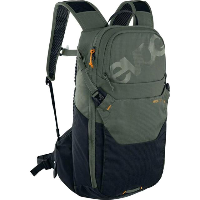 (取寄) イーボック ライド 12L バックパック + 2l ブラダー Evoc Ride 12L Backpack + 2L Bladder Dark Olive/Blackの通販は 44,290円