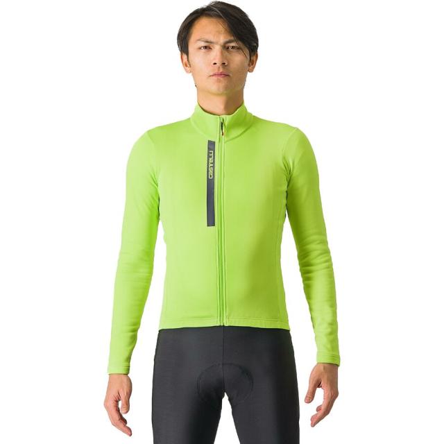 (取寄) カステリ メンズ エントラータ サーマル ジャージ - メンズ Castelli men Entrata Thermal Jersey - Men's Electric Lime/Dark Grayの通販は 19,446円