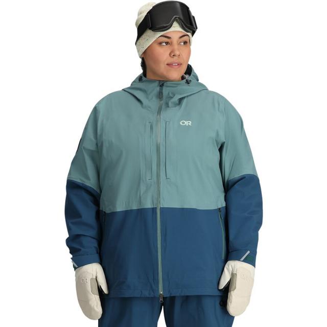 (取寄) アウトドア リサーチ レディース カーバイド プラス ジャケット - ウィメンズ Outdoor Research women Carbide Plus Jacket - Women's Neptune/Harborの通販は