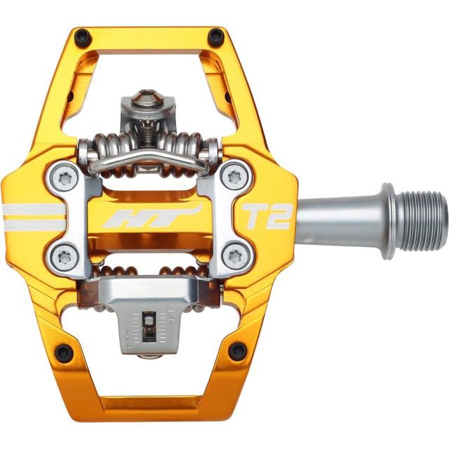 (取寄) HTコンポーネンツ T2 クリップレス ペダルズ HT Components T2 Clipless Pedals Orangeの通販は