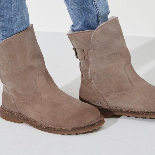 取寄) ビルケンシュトック レディース アップサラ シアリング ブーツ