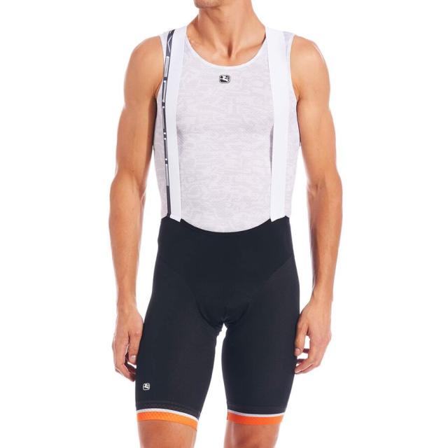 (取寄) ジョルダーナ メンズ シルバーライン ビブ ショート - メンズ Giordana men SilverLine Bib Short - Men's Black/Tangerine Orangeの通販は