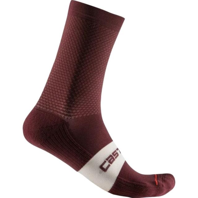 (取寄) カステリ メンズ エスプレッソ 15 ソック - メンズ Castelli men Espresso 15 Sock - Men's Deep Bordeauxの通販は
