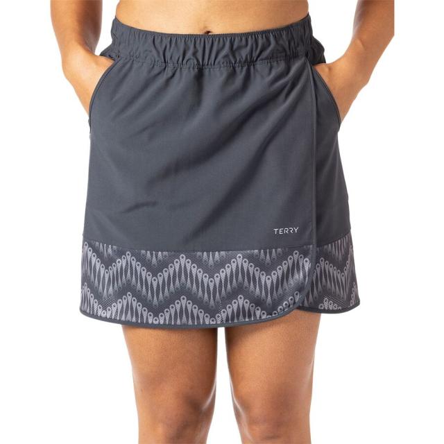 (取寄) テリーバイシクルズ レディース ローバー スコート - ウィメンズ Terry Bicycles women Rover Skort - Women's Ebony/Speed Linkの通販は