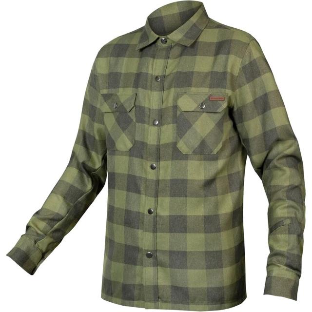 (取寄) エンデューラ メンズ ハンビー フランネル シャツ - メンズ Endura men Hummvee Flannel Shirt - Men's Bottle Greenの通販は