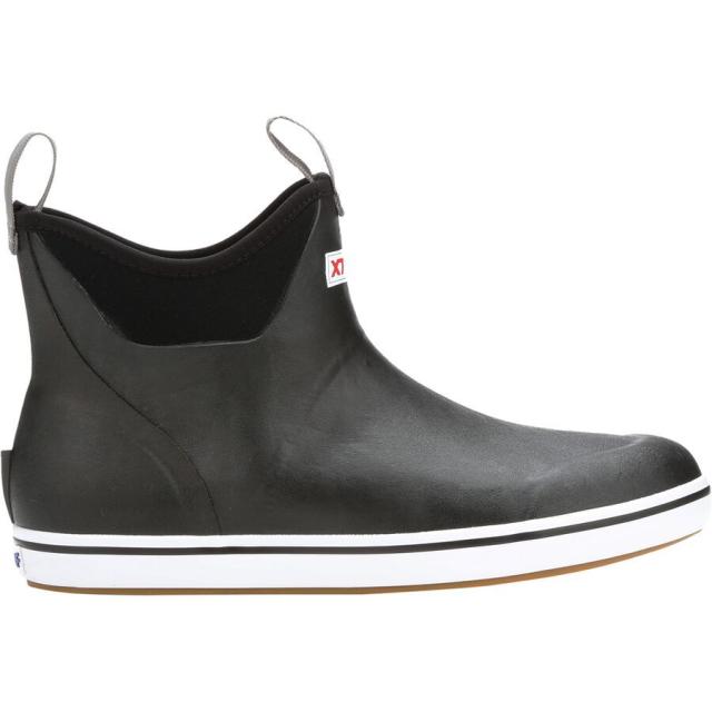 (取寄) エクストラタフ メンズ アンクル 6インチ デック ブーツ - メンズ Xtratuf men Ankle 6in Deck Boot - Men's Black