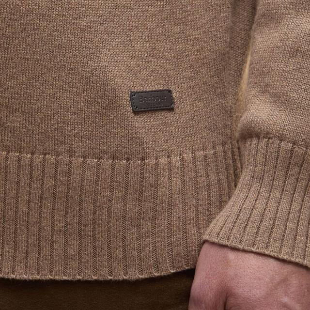 (取寄) バブアー メンズ ケルソン 1/2-ジップ ニット ジャンパー - メンズ Barbour men Kelson 1/2-Zip Knitted Jumper - Men's Stone