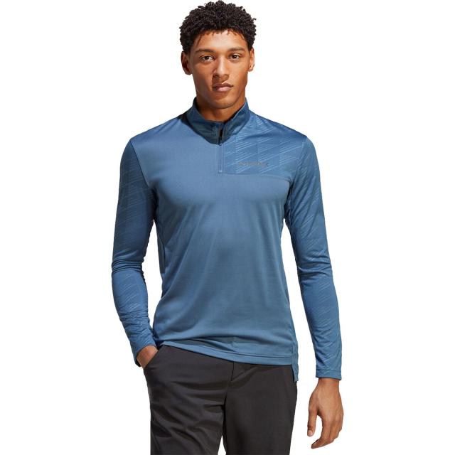 (取寄) アディダステレックス メンズ テレックス マルチ 1/2-ジップ ロング-スローブ シャツ - メンズ Adidas TERREX men Terrex Multi 1/2-Zip Long-Sleeve Shirt - Men's Wonder Steel