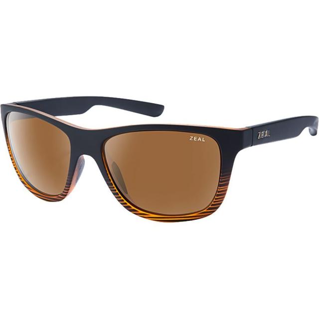 (取寄) ジール ラジウム ポーラライズド サングラス Zeal Radium Polarized Sunglasses Torched Woodgrain/Copper