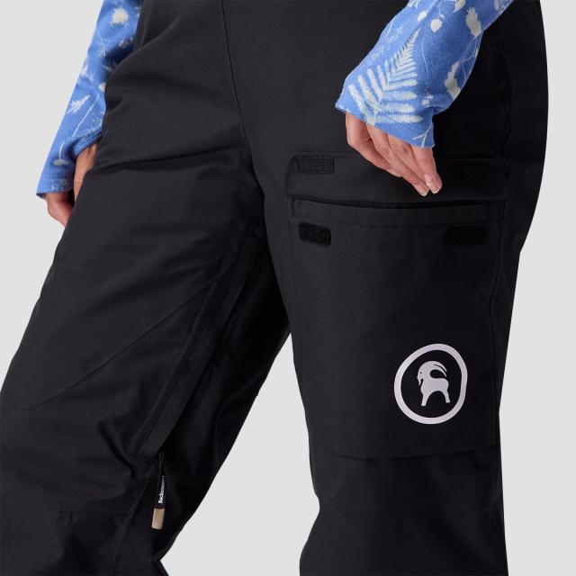 (取寄) バックカントリー レディース インサレーテッド ビブ - ウィメンズ Backcountry women Crestcruiser Insulated Bib - Women's Black 取寄) バックカントリー レディース インサレーテッド ビブ