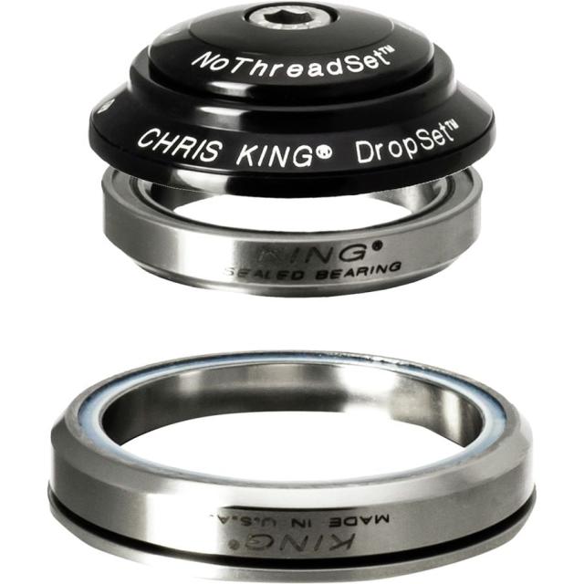 (取寄) クリスキング ドロップセット 2 ヘッドセット Chris King DropSet 2 Headset Black