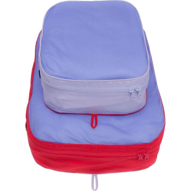 (取寄) バグー ラージ パッキング キューブ セット BAGGU Large Packing Cube Set Mesh Berry Mix