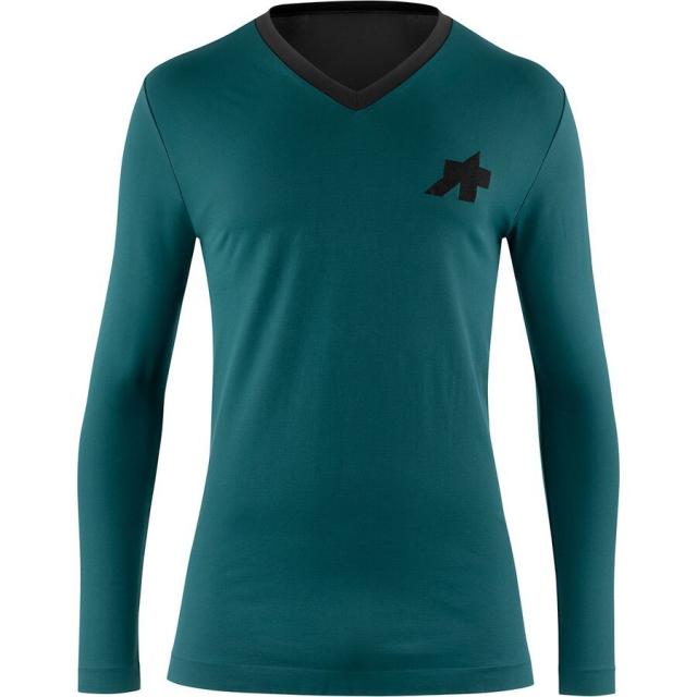 (取寄) アソス メンズ タクティカ ロング-スローブ テック T-シャツ T5 - メンズ Assos men TACTICA Long-Sleeve Tech T-Shirt T5 - Men's Foundation Green