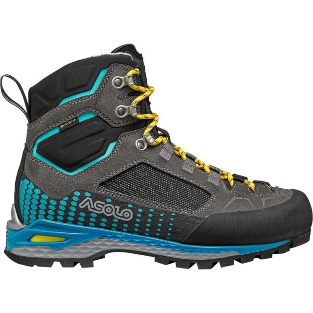 (取寄) アゾロ レディース フレネイ エボ マウンテニアリング ブート - ウィメンズ Asolo women Freney Evo Mountaineering Boot - Women's Graphite/Sea Blueの通販は