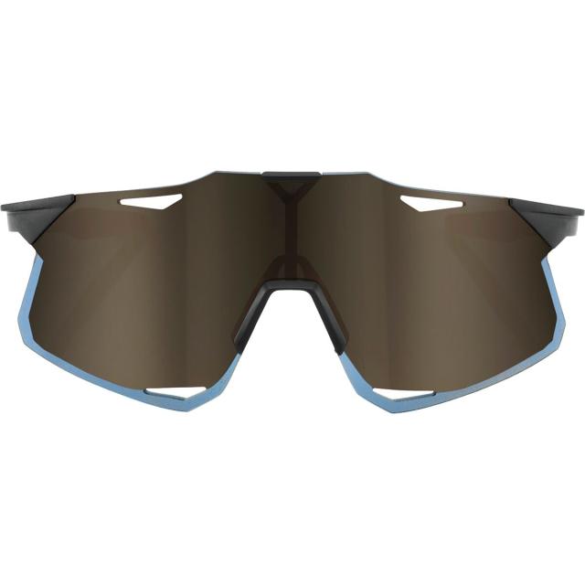 (取寄) 100% ハイパークラフト サングラス 100% HyperCraft Sunglasses Matte Black/Soft Gold Mirror
