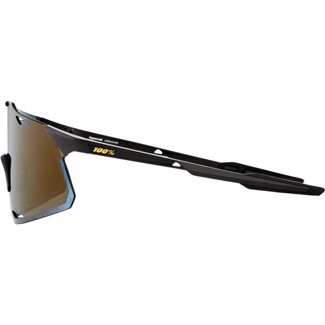 (取寄) 100% ハイパークラフト サングラス 100% HyperCraft Sunglasses Matte Black/Soft Gold Mirror
