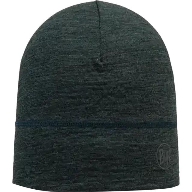 (取寄) バフ ライトウェイト メリノ ウール ビーニー Buff Lightweight Merino Wool Beanie Multistripes Forest