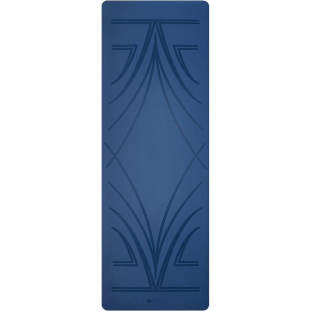 (取寄) ヨガ デザイン ラボ インフィニティ ヨガ マット Yoga Design Lab Infinity Yoga Mat Diamond Align Navyの通販は
