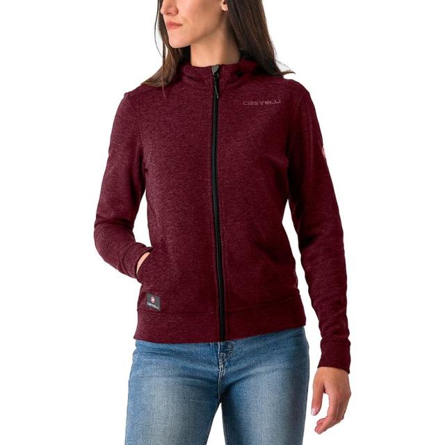 (取寄) カステリ レディース ミラノ フル-ジップ フリース ジャケット - ウィメンズ Castelli women Milano Full-Zip Fleece Jacket - Women's Deep Bordeauxの通販は 32,000円