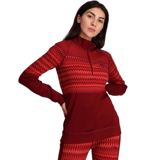 (取寄) カリトラ レディース シリヤ ハーフ-ジップ トップ - ウィメンズ Kari Traa women Silja Half-Zip Top - Women's Rougeの通販は 23,081円