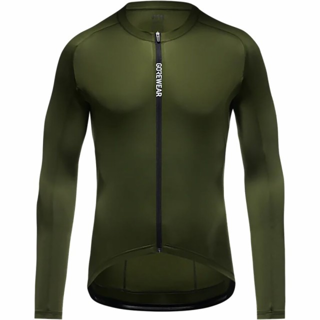 (取寄) ゴアウェア メンズ スピンシフト ロング-スローブ ジャージ - メンズ GOREWEAR men Spinshift Long-Sleeve Jersey - Men's Utility Green/Lab Graphiteの通販は