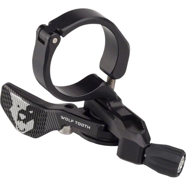 (取寄) ウルフトゥースコンポーネンツ ライト アクション リモート フォア ドロップバー Wolf Tooth Components Light Action ReMote For Dropbar Black