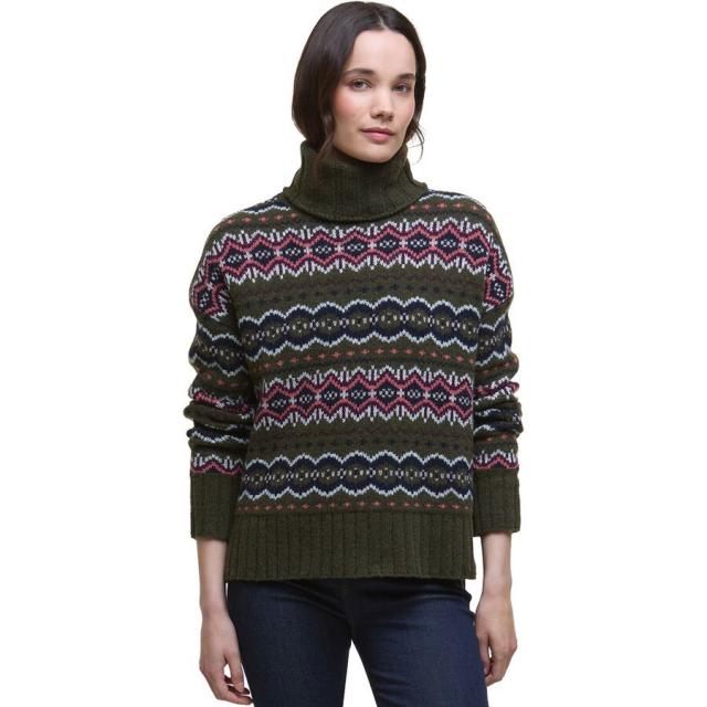 (取寄) バブアー レディース ヘレン ニット セーター - ウィメンズ Barbour women Helen Knit Sweater - Women's Olive Multi